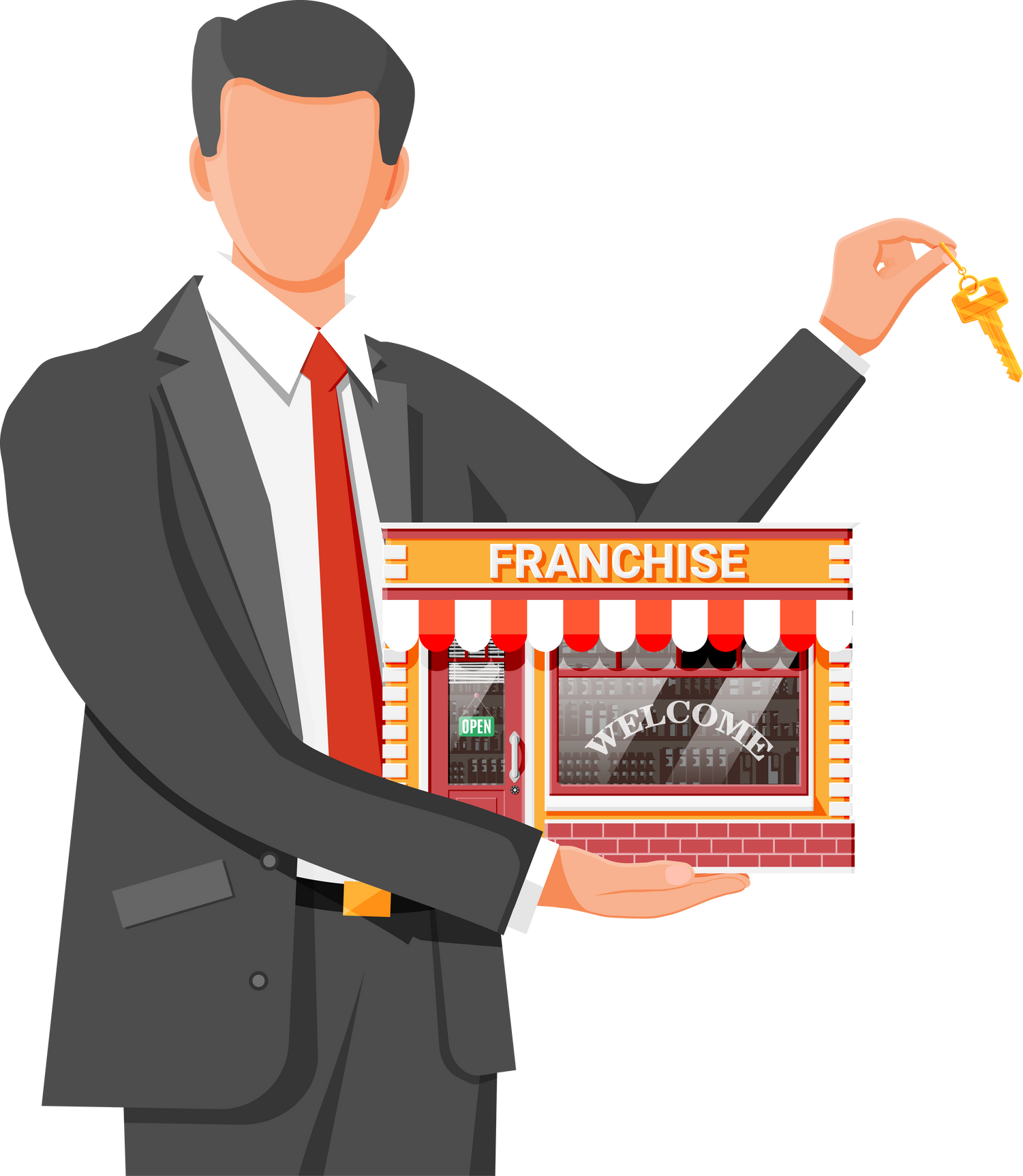 Franchise business for sale.